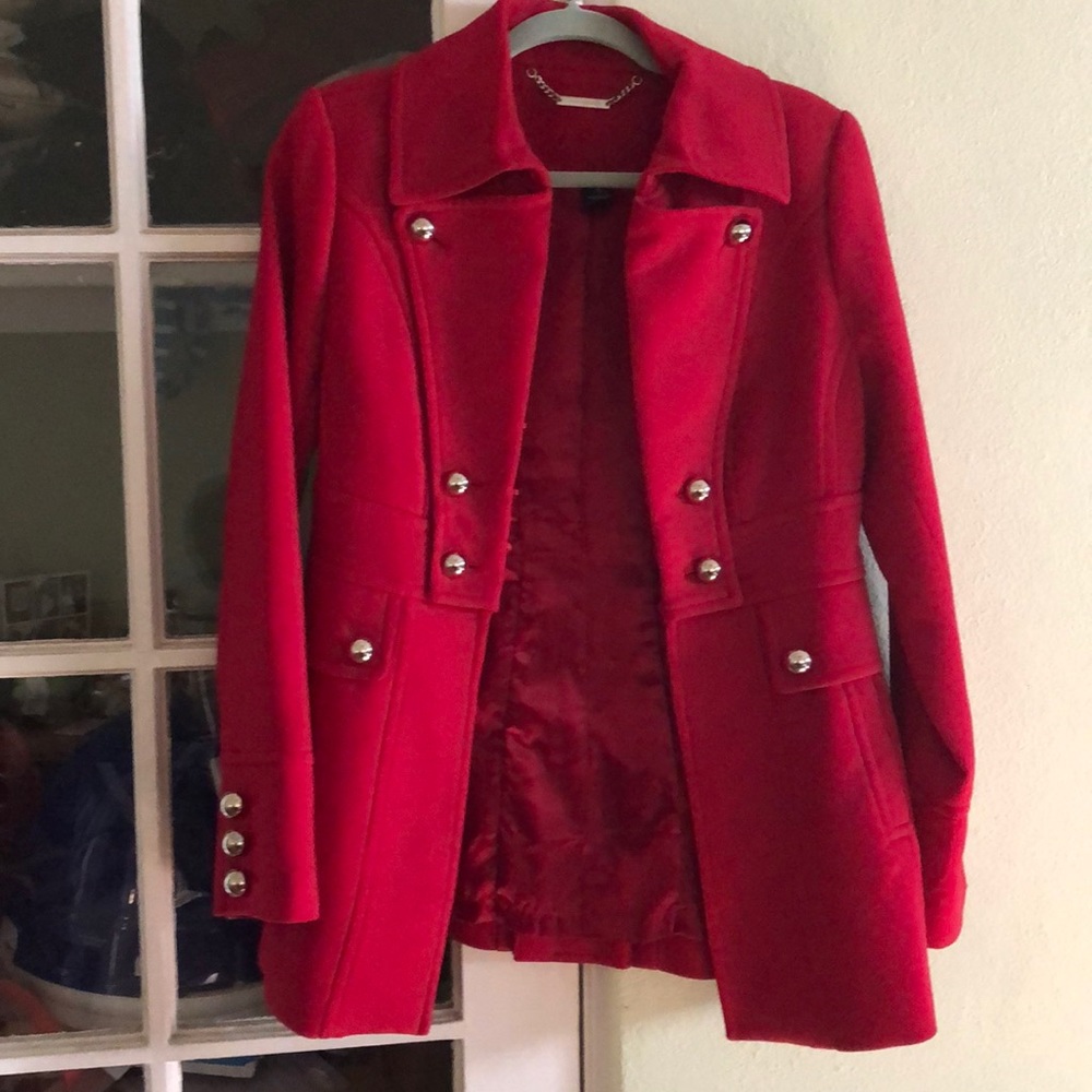 Red Coat from White House Black Market